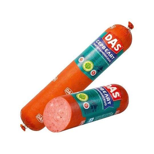 Колбаса  DAS полукопченая «Сервелат Мусульманский»