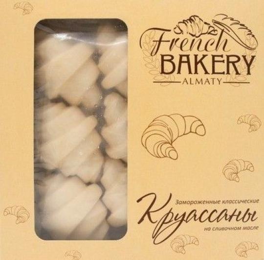 КРУАССАНЫ FRENCH BAKERY ALMATY СЫР НА СЛИВ МАСЛЕ ЗАМ 576Г КОР