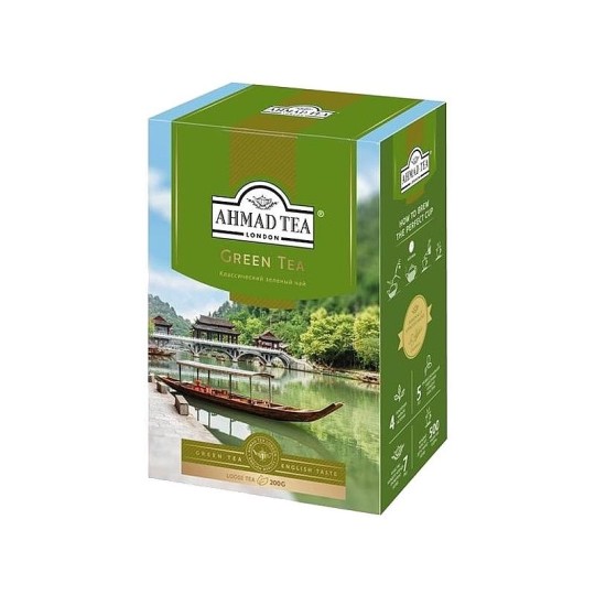 AHMAD TEA| чай зеленый 200г