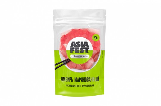 Имбирь ASIA FEST маринованный дой-пак 200г
