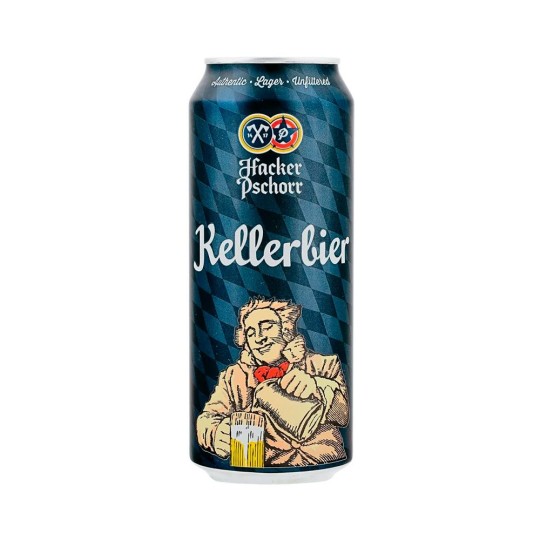 ПИВО HACKER PSCHORR KELLERBIER СВЕТ 5,5% 0,5Л ЖБ