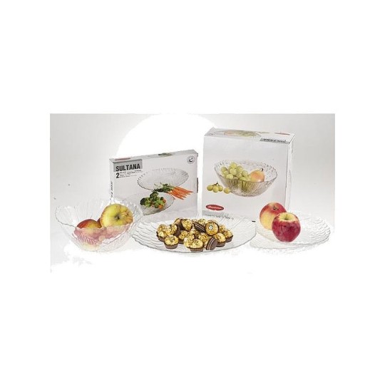 2ШТ SULTANA Н-Р ОВАЛЬНЫХ БЛЮД