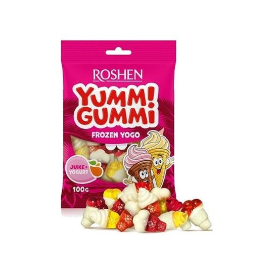 Конфеты желейные Roshen Yummi Gummi мороженое 100 г