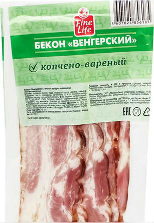 200Г БЕКОН ВЕНГЕРСКИЙ FINE LIFE
