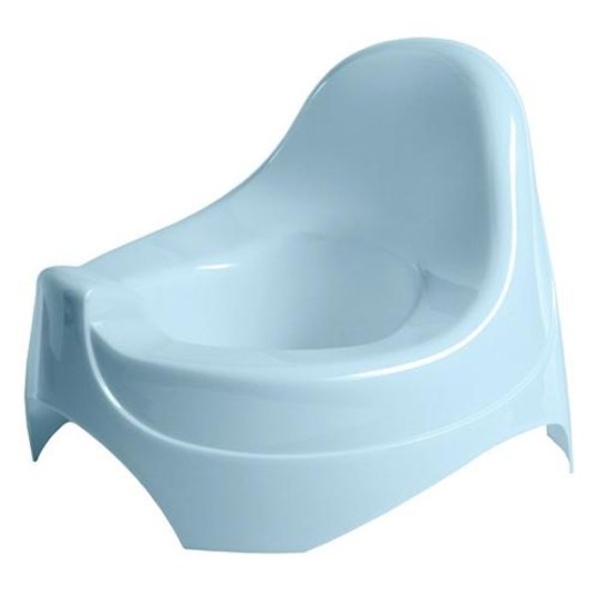 Горшок детский "БЫТПЛАСТ" светло-голубой 280х270х210мм 