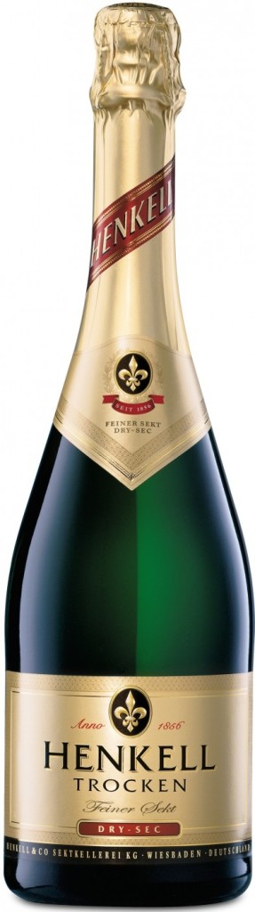 Игристое вино "Henkell" Trocken Dry-Sec белое сухое 11,5% 0,75 л. (Германия)