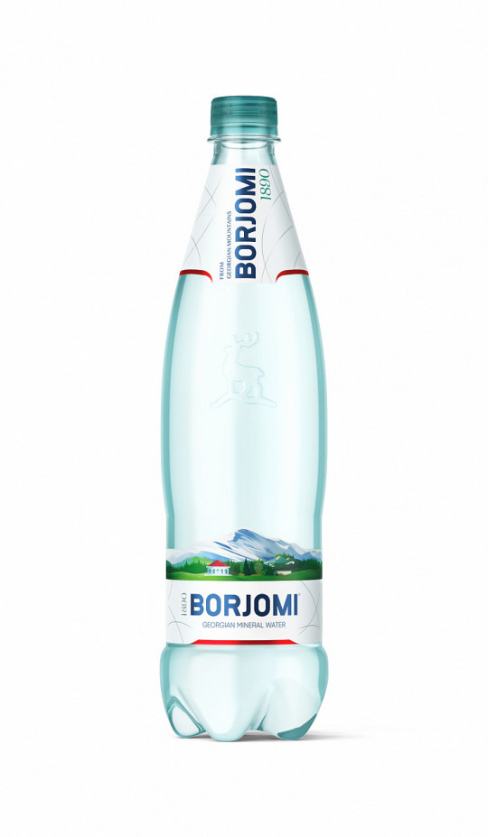 Borjomi минеральная вода 0,75 л. пластик