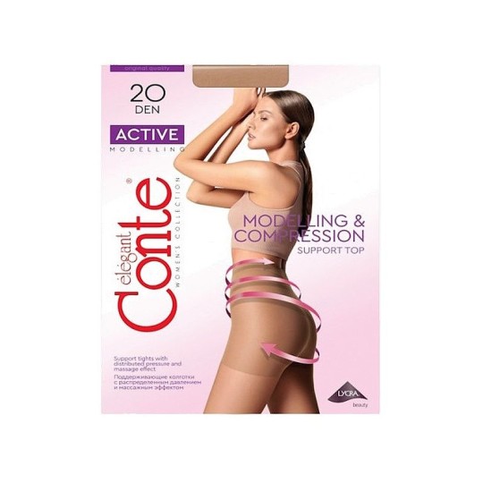 КОЛГОТКИ ЖЕН ACTIVE 20 4 BRONZ