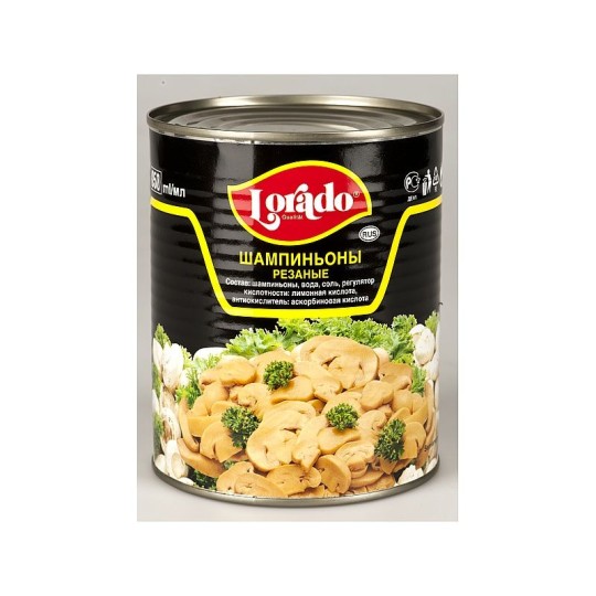850МЛ ГРИБЫ ШАМПИНЬОНЫ LORADO