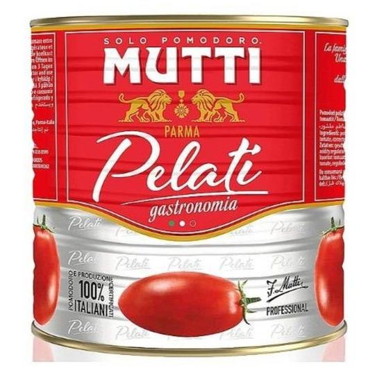 Томаты Mutti Пелати очищенные цельные 2,5 кг. 
