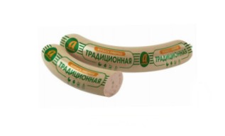 Колбаса АКАШЕВО ливерная традиционная, 300 гр.