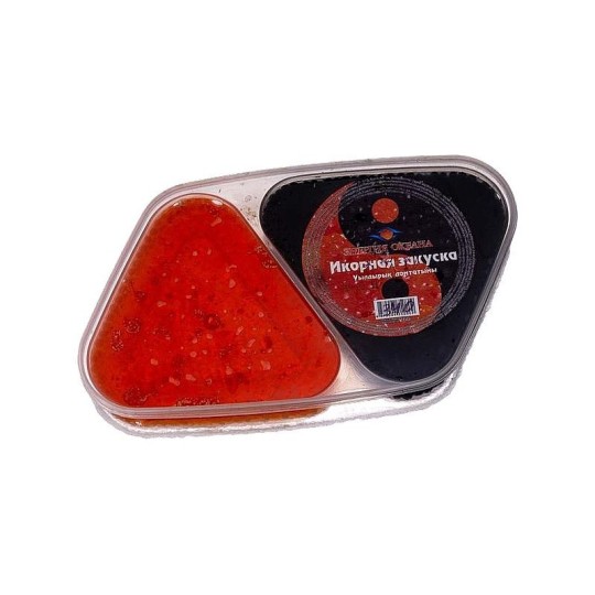 Закуска икорная Энергия океана красная и черная 160 г