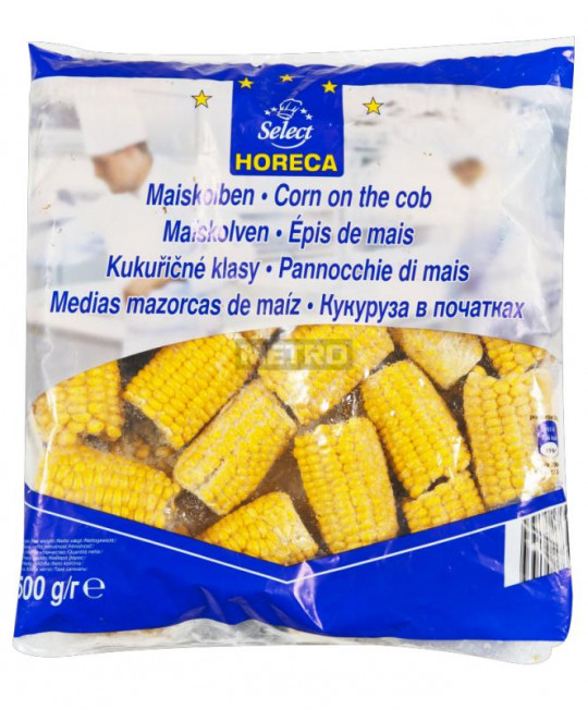 Замороженная кукуруза HORECA SELECT В початке половинка 2,5КГ