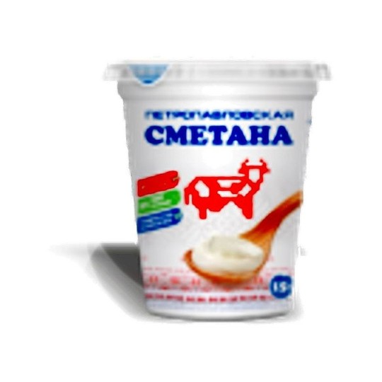 ПЕТРОПАВЛОВСКАЯ СМЕТАНА 15% СТАКАН 360ГР