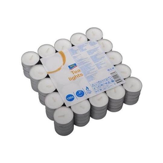  СВЕЧИ ЧАЙНЫЕ 4Ч ARO 100 ШТ