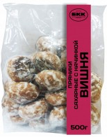 Пряники сахарные БКК с начинкой вишня 500 г