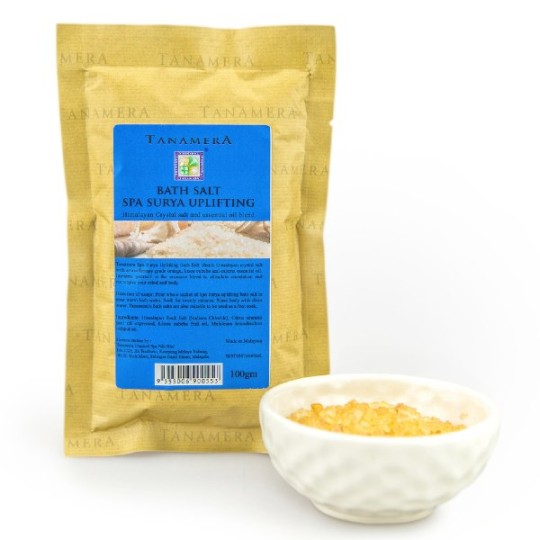 TANAMERA |Спа Сурья Бодрящая соль для ванн, 100 гр