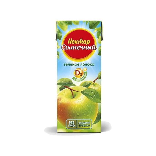DaDa|Сок Точно-сочно Зеленое яблоко 0,2Л
