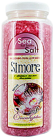 Соль для ванн Simore с эфирным маслом эвкалипта 910 г