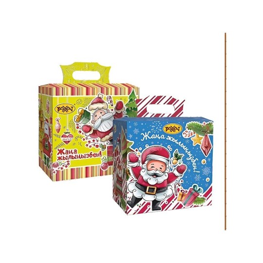  ПОДАРОК НОВОГОДНИЙ РАХАТ ПОДАРОЧЕК 400Г КАРТ/УП