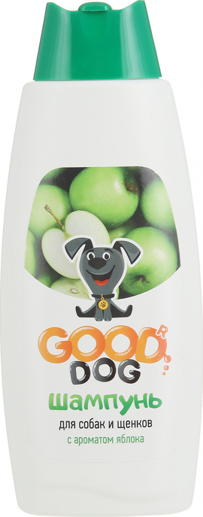 Шампунь Good Dog для собак и щенков с ароматом яблока 250 мл