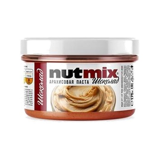 Паста арахисовая NUTMIX шоколад 175 г