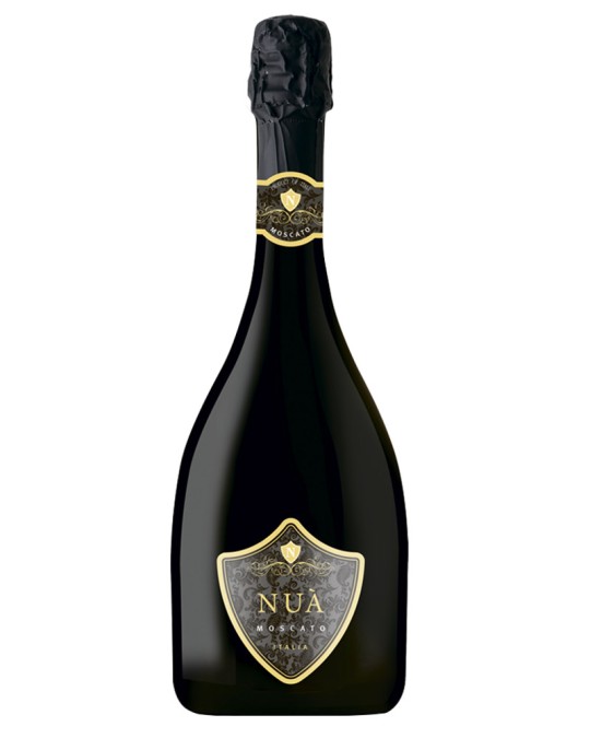 Вино Nua Spumante Moskato игристое белое сладкое 0,75 л ( Италия)