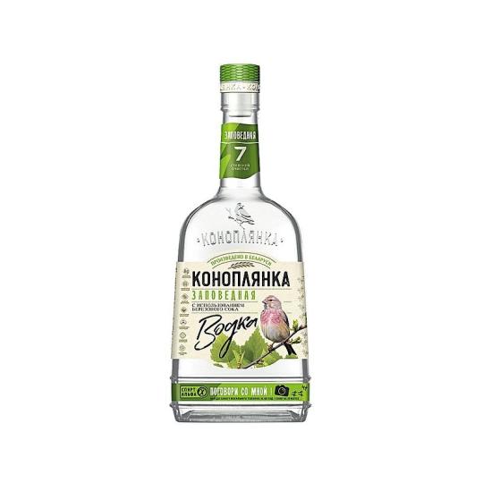 ВОДКА КОНОПЛЯНКА ЗАПОВЕДНАЯ 40% 0,5Л С/Б