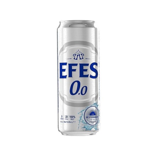 ПИВО EFES 0,0% 0,45Л Б/А Ж/Б