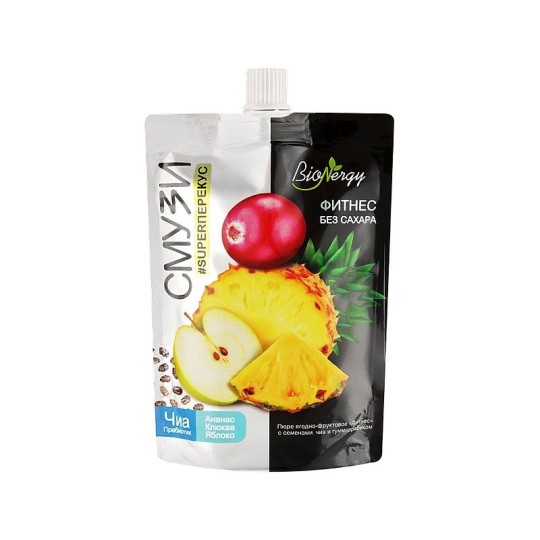 СМУЗИ BIONERGY ФИТНЕС ЧИА/ПРИБИОТИК 120Г Д/П
