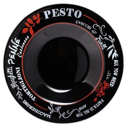 Блюдо для пасты FRIENDS TIME PESTO BLACK