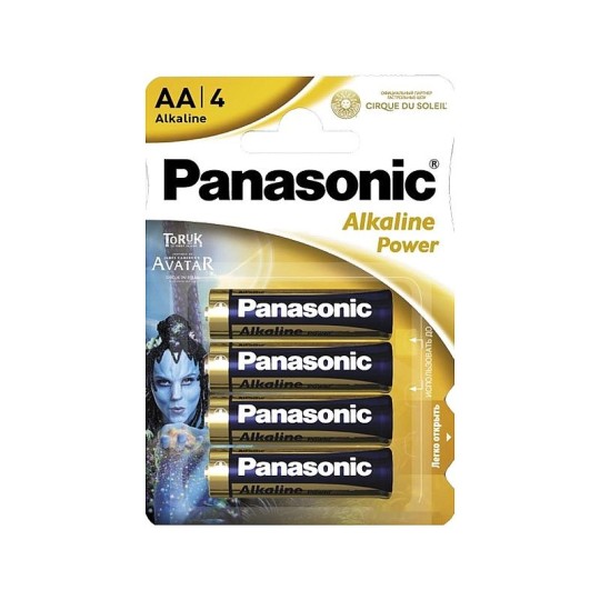БАТАРЕЙКА PANASONIC LR6AP/4BP ТИП АА 4ШТ
