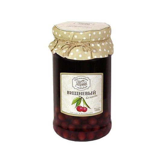 Компот "ДОМАШНЕЕ С ЛЮБОВЬЮ" Вишневый, 1500 гр