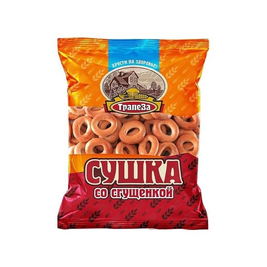 Сушка Трапеза Со сгущенкой 400г
