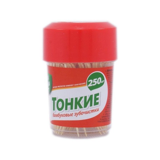 Зубочистки Мелочи Жизни бамбуковые 250 шт