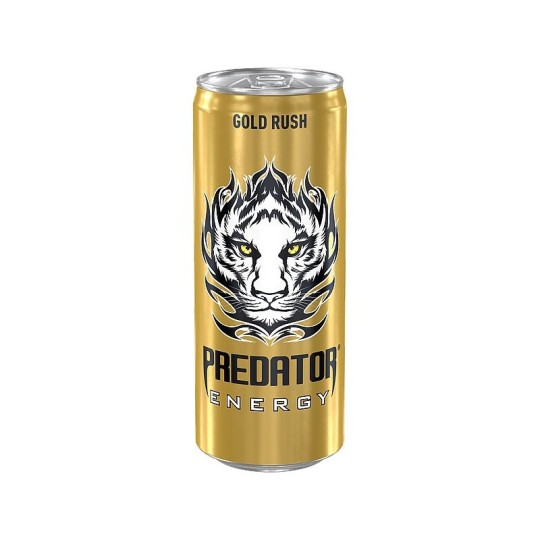 НАПИТОК ЭНЕР PREDATOR GOLD RUSH PET 330МЛ Ж/БАН