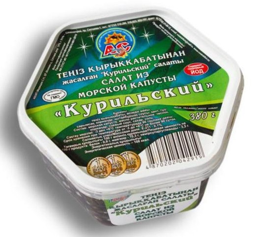 Салат из морской капусты АС Курильский 380 гр