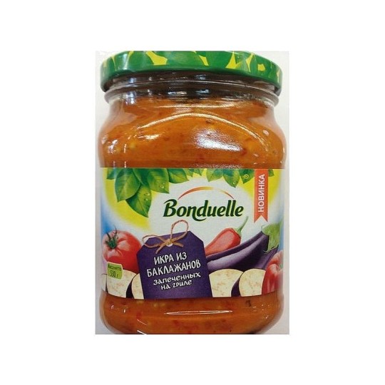 530Г ИКРА БАКЛАЖАННАЯ BONDUELLE