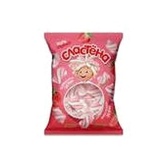 ЖЕВАТЕЛЬНЫЙ ЗЕФИР СЛАСТЕНА С/ВКУСОМ КЛУБНИЧ МОРОЖЕНОЕ 150ГР