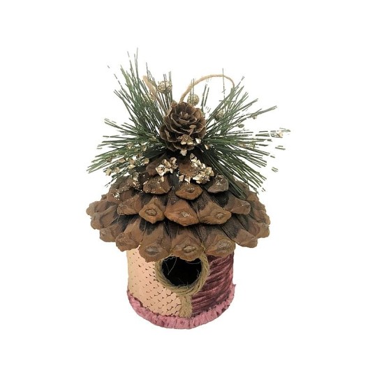  ЕЛОЧНОЕ УКРАШЕНИЕ ДЕВИЛОН  СКВОРЕЧНИК 10СМ 