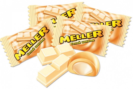 Ирис MELLER белый шоколад вес