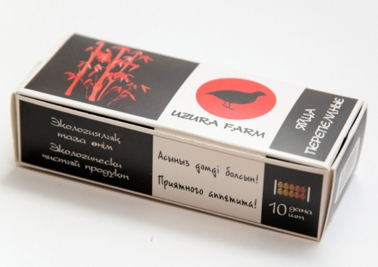 Яйцо перепелиное Uzura farm 10шт