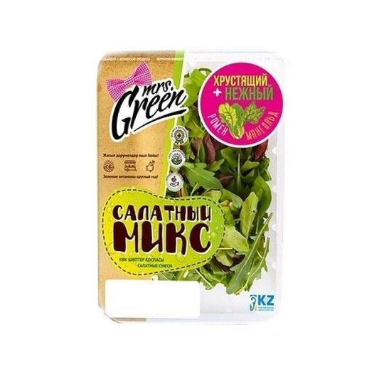 Mrs.Green Салатный микс хрустящий + нежный 120 гр
