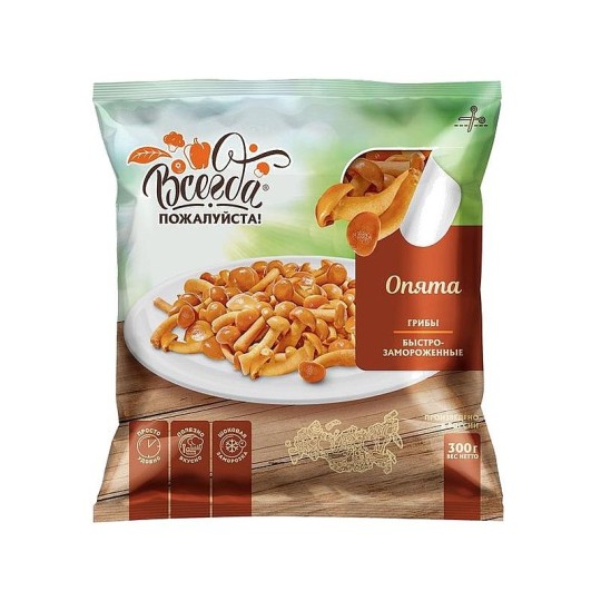 Грибы опята Всегда пожалуйста замороженные 300 г