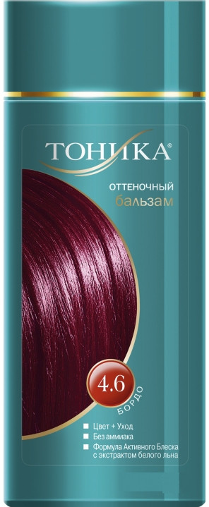 Бальзам Тоника оттеночный 4.6 бордо 150 мл