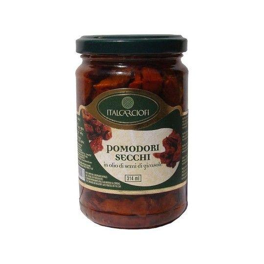 Вяленые помидоры ItalCarciofi В масле 314 МЛ