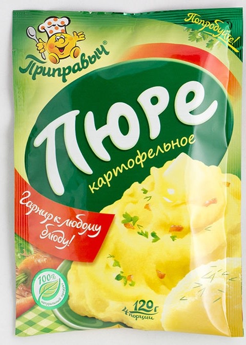 Картофельное пюре с молоком Приправыч 120Г