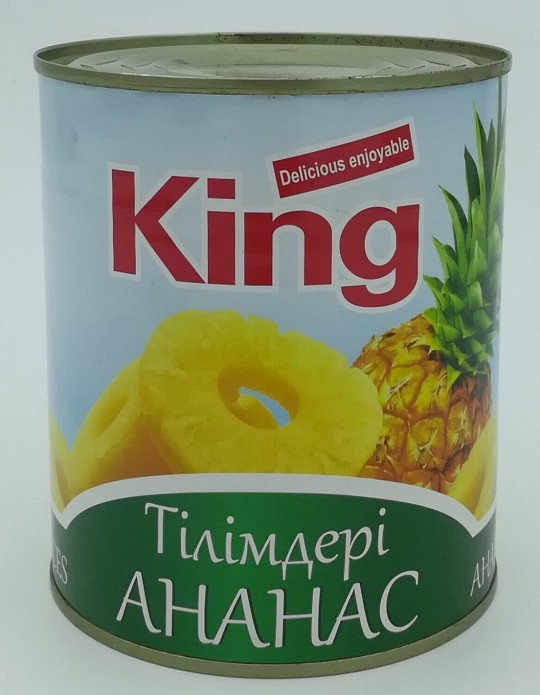 Ананас в сиропе King, 830гр