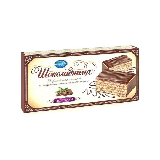 Торт вафельный Коломенское Шоколадница классическая 240 г 
