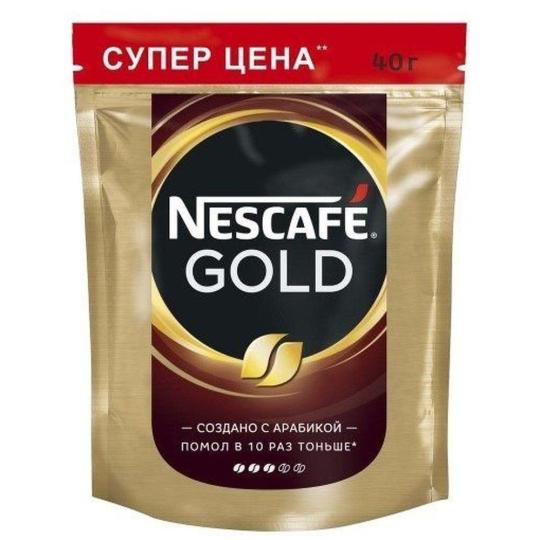 Кофе растворимый Nescafe Gold 40 гр.